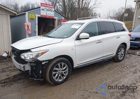 2014 Infiniti Qx60 z USA, uszkodzony, nr VIN 5N1AL0MM1EC543318